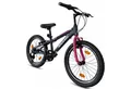 Produktbild: BERLIN BIKE Kinderfahrrad 20 Zoll MTB Kid Grizz Serien, leichtes Aluminiumrahmen, 7 Gang Shimano RD-TY200 Schaltwerk, Kettenschaltung, Mitwachsend dank höhenverstellbarem Sattel und Lenker