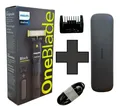 Produktbild: Philips OneBlade Rasierer Bartschneider Trimmer Black Limited Edition +Reiseetui