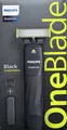 Produktbild: Philips OneBlade Rasierer Bartschneider Trimmer Black Limited Edition +Reiseetui