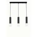 Produktbild: Hängeleuchte Manacor, Schwarz, Glas, 7x150x50 cm, RoHS, Lampen & Leuchten, Innenbeleuchtung, Leuchten nach Räumen, Esstischlampen