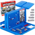 Produktbild: Strategisches Reisespiel Schiffe versenken im Koffer für 2 Spieler