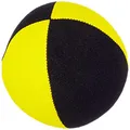 Produktbild: Jonglierball: HENRYS Beanbag Superior (Velours) 67mm, schwarz-gelb