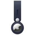Produktbild: Original Apple AirTag Loop Anhänger Schutz Hülle Case Deep Navy Blau NEU OVP
