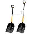 Produktbild: FISKARS Schneeschaufel X-series Teleskop Schneeräumer Schneeschieber, 1057188