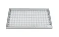Produktbild: ACO 60x40cm Maschenrost Gitterrost mit ALU Einbaurahmen Zarge Eingangsrost Schuhabstreifer