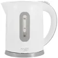 Produktbild: Adler AD 1234 Kabelloser Wasserkocher in Weiß, 1,7 Liter, 2200 Watt, mit LED und 360 Grad Station