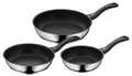 Produktbild: WMF Devil Bratpfannen- Set 3 tlg Antihaftbeschichtung 20 + 24 + 28cm Bratpfanne