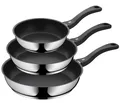Produktbild: WMF Devil Bratpfanne 3er Set 20/24/28cm Stielpfanne Edelstahl Antihaft