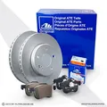 Produktbild: ATE Bremsscheiben 330mm + Bremsbeläge hinten für AUDI A4 B8 + A5 8T 8F + Q5 8R