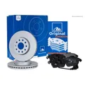 Produktbild: ATE Bremsscheiben + Bremsbeläge vorne für PORSCHE VAG, Hinterachse