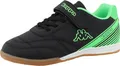 Produktbild: Kappa Indoor Kinder Hallenschuhe Black-Green 95K0783001, Schuhgröße:28 EU