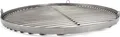 Produktbild: Grillrost RUND - 80cm aus Edelstahl - Handwerksprodukt - Germany mit 3 Aufhängeösen
