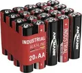Produktbild: Ansmann Gerätebatterie 1.5 V LR6/AA Packung à 20 Stück (1502-0002)