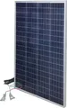 Produktbild: Kerbl Solar-Set inklusive Laderegler, 100 W, zum direkten Anschluss an eine 12 Volt Batterie, inklusive Horizontalstrebe, Solarmodul, 70601