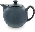 Produktbild: Original Bunzlauer Keramik Teekanne 1.0L, Ø19.3cm, H=14.3cm, Dekor ZIELON