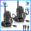 Produktbild: Funkgeräte PMR446 Walkie Talkies 16 Kanäle 2 Stück für Outdoor Abenteuer