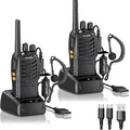 Produktbild: Jucjet BF-88E Funkgeräte PMR446 Walkie Talkies 16 Kanäle, 2 Stück, 1500 mAh