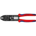 Produktbild: Knipex Crimpzange 9721215 für isolierte Kabelschuhe 0,75-6qmm , 9721215