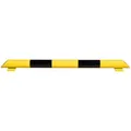 Produktbild: Moravia Rammschutz-balken Schwarz/gelb Rundrohr 76 X 3,0 Mm 1200 Mm Lang
