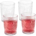 Produktbild: Relaxdays 4Xtrinkglas, Transparent, Glas, Essen & Trinken, Gläser, Gläser-Sets