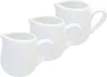 Produktbild: Provance Milchkännchen 3-teiliges Porzellankannen-Set, Milchkännchen-Set á 70ml pro Stück, (Set, 3-St)