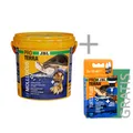 Produktbild: Sparpaket JBL PROTERRA MOLLUSCUS Schildkrötenfutter + TURTLE FLUID (MHD)