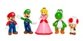 Produktbild: Super Mario Super Mario Fig. 6,5cm 5er Set Spielfiguren-Set #1907577