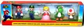Produktbild: Nintento Offiziell lizenziert Super Mario and Friends Figuren 6,5 cm 5er-Pack