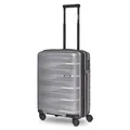 Produktbild: Bergpfeil Kleiner Hartschalen Kabinen-Koffer | Cabin-Trolley 40 x 22 x 55 cm aus hochwertigem Polypropylen-Material | Unisex Koffer nur 2,8 kg | Doppelrollen & TSA-Schloss (Travel)