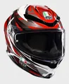 Produktbild: AGV K6-S Vollvisierhelm E2206 Reeval Weiß Grau Rot Größe S