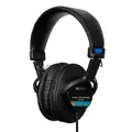 Produktbild: Sony MDR-7506 Studio-Monitor-Kopfhörer, geschlossen, kabelgebunden, 10 Hz-20 kHz, 63 Ohm, leichtes, faltbares Design (227 g), ideal für Studioaufnahmen und -abmischungen, inkl. Tasche, schwarz