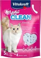 Produktbild: Vitakraft Magic Clean, Katzenstreu, Hygiene-Streu aus Mineralkügelchen, nicht klumpend, besonders staubarm, praktische Tragelasche, reicht für einen Monat (1x 5L)
