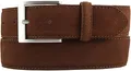 Produktbild: BELTINGER Gürtel aus Veloursleder 4 cm | Hochwertiger Velour-Ledergürtel für Herren 40mm | Herren-Gürtel Wildleder-Gürtel 4cm | Tabac 105cm