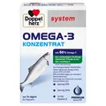 Produktbild: Queisser Pharma GmbH & Co. KG DOPPELHERZ Omega-3 Konzentrat system Kapseln 79,3 g 06132731
