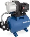 Produktbild: HYUNDAI Hauswasserwerk HWW12050-ST (1200W, STAHL-Kessel, 5.000 l/h, Förderhöhe max. 50m, Ansaughöhe max. 8m)