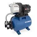 Produktbild: HYUNDAI Hauswasserwerk HWW12050-ST | 1200 W, 19 L Stahl-Kessel | Fördermenge 5.000 l/h, Förderhöhe: max. 50 m | autom. Druckschalter, Edelstahl-Pumpengehäuse