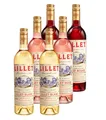 Produktbild: Lillet 6er Mischpaket je 2 x Lillet Blanc, Rouge, Rose / 17 % Vol. / 6 x 0,75 L