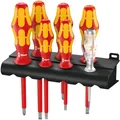 Produktbild: Wera Schraubendreher Wera Schraubendreher-Satz 160 i/7 Rack Kraftform