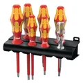 Produktbild: Wera 160 i / 7 Rack Schraubendreher - Satz,VDE-isoliert,Schlitz/Kreuz PH,7tlg.
