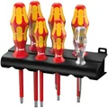 Produktbild: Wera 160 i/7 Rack VDE Schraubendreher-Set 7teilig Schlitz, Kreuzschlitz Phillips