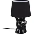 Produktbild: Tischleuchte, Schwarz, Textil, 18x29x18 cm, Lampen & Leuchten, Innenbeleuchtung, Tischlampen, Tischlampen