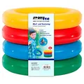 Produktbild: Sport-Tec Wurf- und Tennisringe ø18 cm, 4er Set