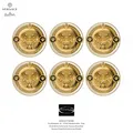 Produktbild: Versace Rosenthal - Prestige Gala - Set 6 Teller Flach / Butter Cm 10 - In 4.09
