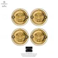 Produktbild: Versace Rosenthal - Prestige Gala - Set 4 Flache Teller / Butter 10 cm - In 4.09