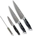 Produktbild: Trusted Butcher - Messerset - Profi-Koch-Küchen-Messer inkl. Braten-Thermometer