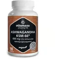 Produktbild: Vitamaze Ashwagandha 600 mg KSM-66 Kapseln