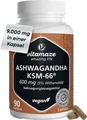 Produktbild: ASHWAGANDHA KSM-66 600mg Extrakt hochdos.veg.Kaps. 90 St