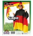 Produktbild: Fan Poncho Deutschland Cape Fußball Fan Europameisterschaft 2016