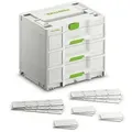 Produktbild: Festool Sortainer3 SYS3-SORT/3 M 337 Lieferumfang: 9 x kurzer Trennsteg
