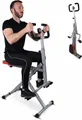 Produktbild: Mobiclinic Total Crunch Fitnessgerät Kompakt zusammenklappbar VitalFit Multifunktionales Training LCD-Display 100KG Anti-Rutsch-Pedale